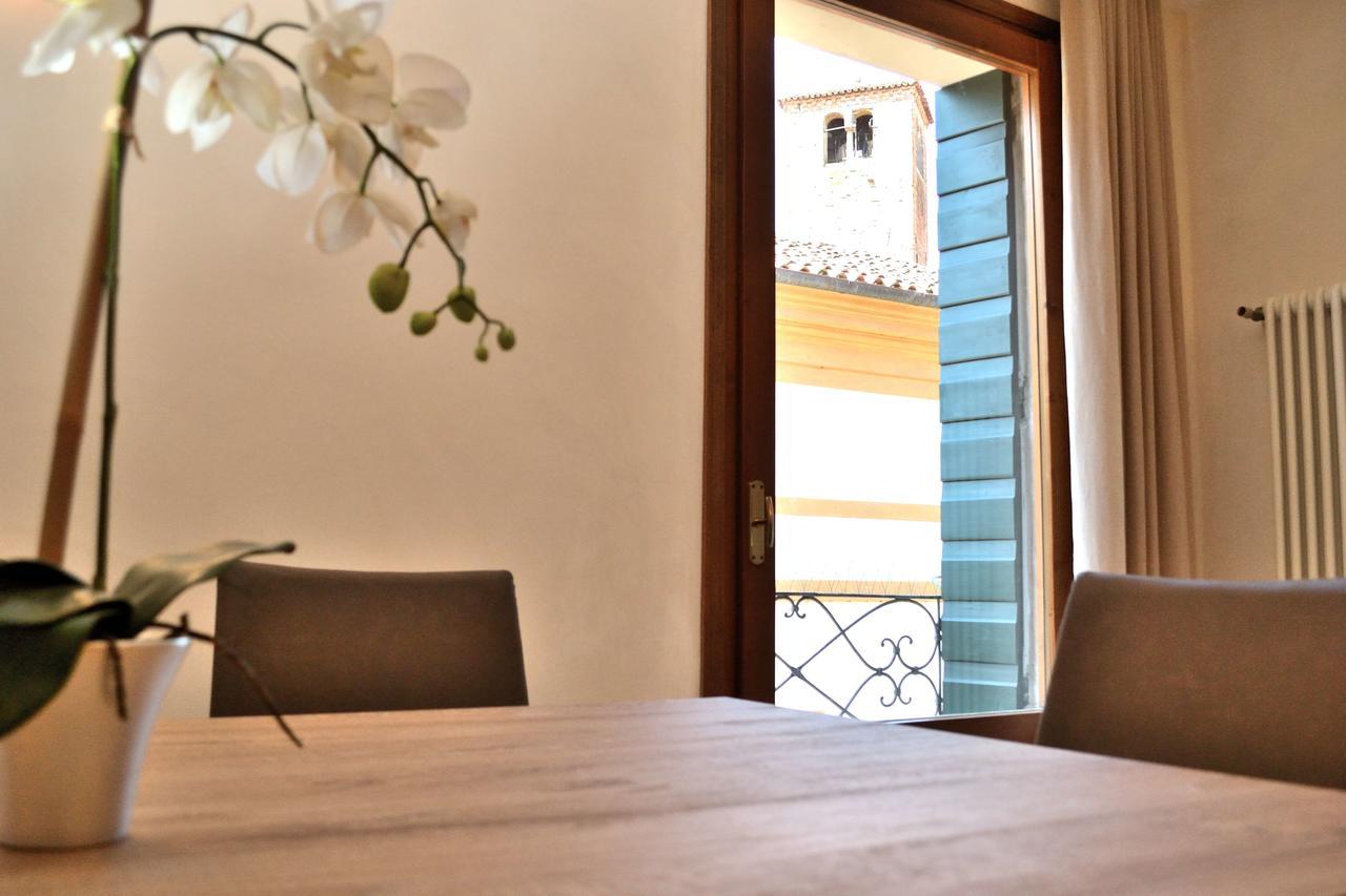 Portico Oscuro Deluxe Apartment - Centro Citta Treviso Kültér fotó